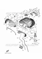 RESERVOIR A ESSENCE pour Yamaha XSR 900 de 2022