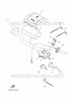 COMMODO / LEVIER pour Yamaha YZ 250 X de 2022