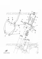 DIRECTION pour Yamaha YZ 250 X de 2022
