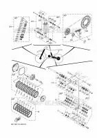 KIT PIECES D'ENTRETIEN pour Yamaha YZ 250 X de 2022