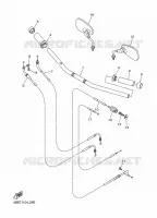 GUIDON ET CABLES pour Yamaha V-STAR 250 de 2022