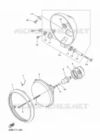 PHARE  pour Yamaha V-STAR 250 de 2022