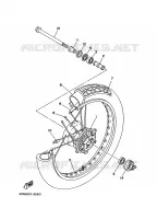 ROUE AVANT pour Yamaha V-STAR 250 de 2022