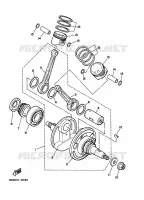 VILEBREQUIN / PISTON pour Yamaha V-STAR 250 de 2022