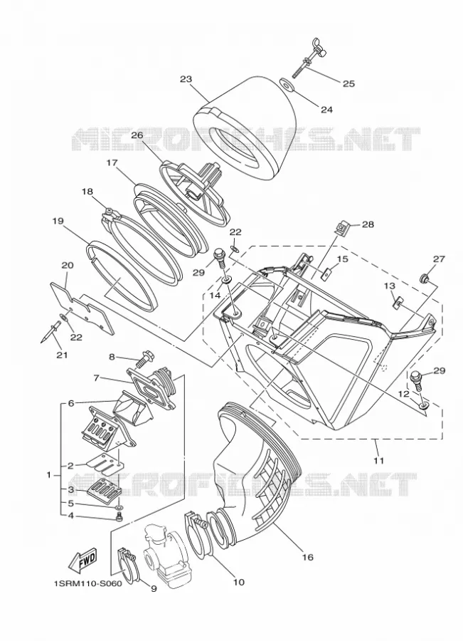 ADMISSION Yamaha MOTO 125 2021 YZ  YZ125ML