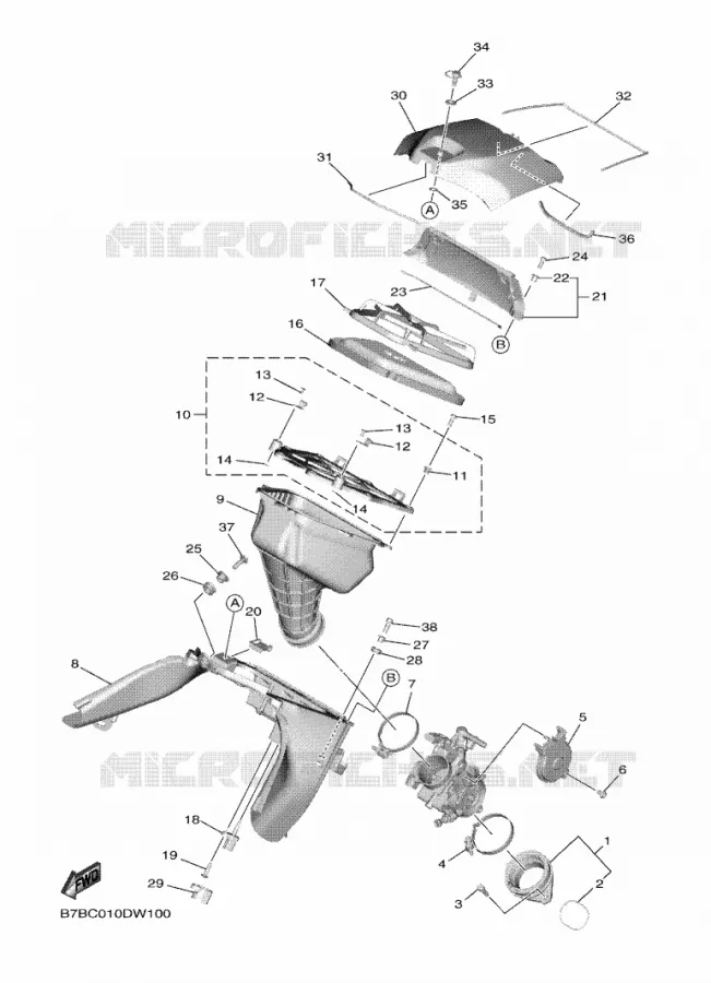ADMISSION Yamaha MOTO 250 2021 YZF  YZ250FMX