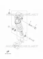 AMORTISSEUR ARRIERE pour Yamaha MT-10 de 2021