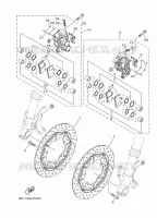 ETRIER DE FREIN AVANT pour Yamaha MT-10 de 2021