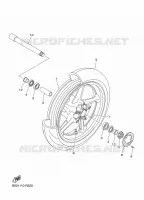 ROUE AVANT pour Yamaha MT-10 de 2021