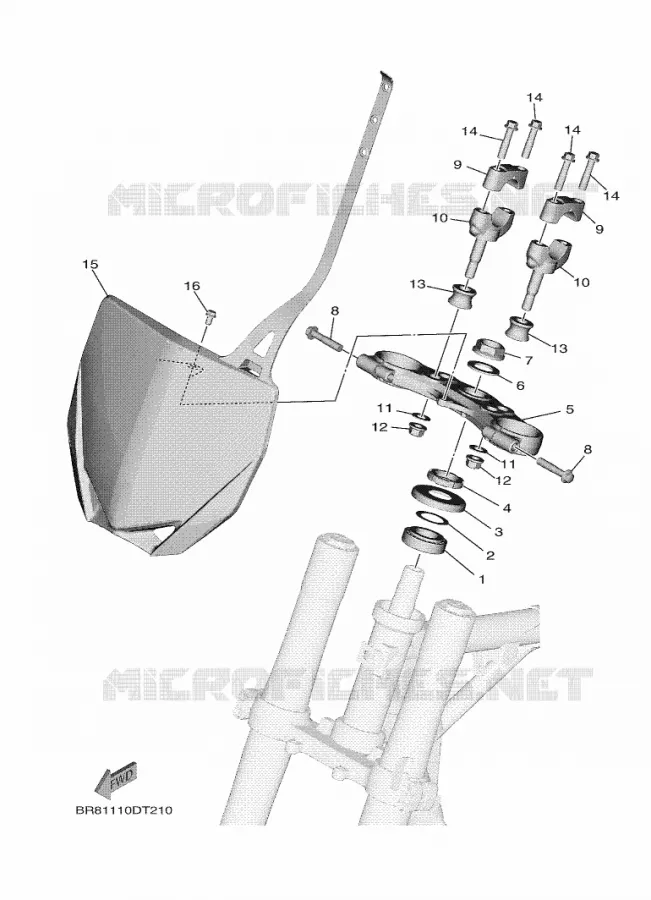 DIRECTION Yamaha MOTO 65 2021 YZ  YZ65ML