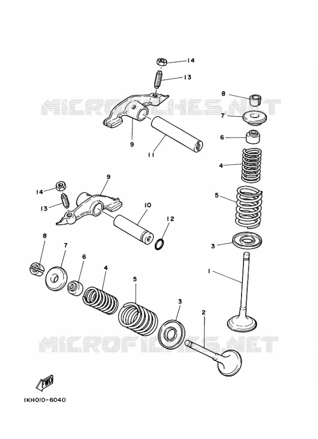 SOUPAPE Yamaha MOTO 230 2021 TTR  TTR230ML