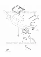 COMMODO / LEVIER pour Yamaha YZ 125 de 2020