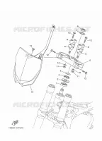 DIRECTION pour Yamaha YZ 125 de 2020