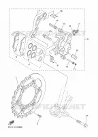 ETRIER DE FREIN AVANT pour Yamaha YZ 125 de 2020