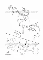 PARTIE ELECTRIQUE 1 pour Yamaha YZ 125 de 2020