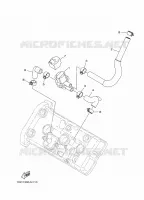 SYSTÈME D'ADMISSION D'AIR AIS pour Yamaha TRACER 900 GT de 2020