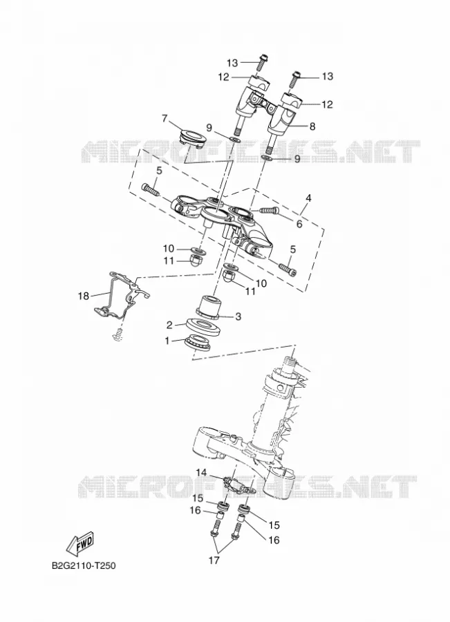 DIRECTION Yamaha MOTO 700 2020 XSR  MTM690