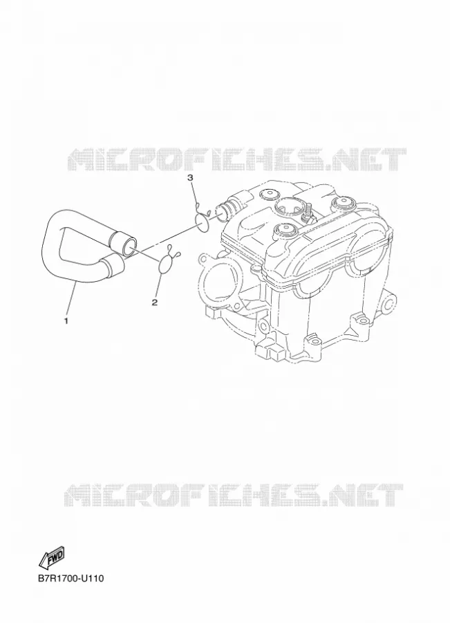 SYSTÈME D'ADMISSION D'AIR AIS Yamaha MOTO 450 2020 WRF  WR450FL
