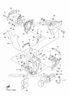COUVERCLE LATERAL pour Yamaha BOLT de 2020