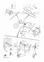 PARTIE ELECTRIQUE 2 pour Yamaha BOLT de 2020