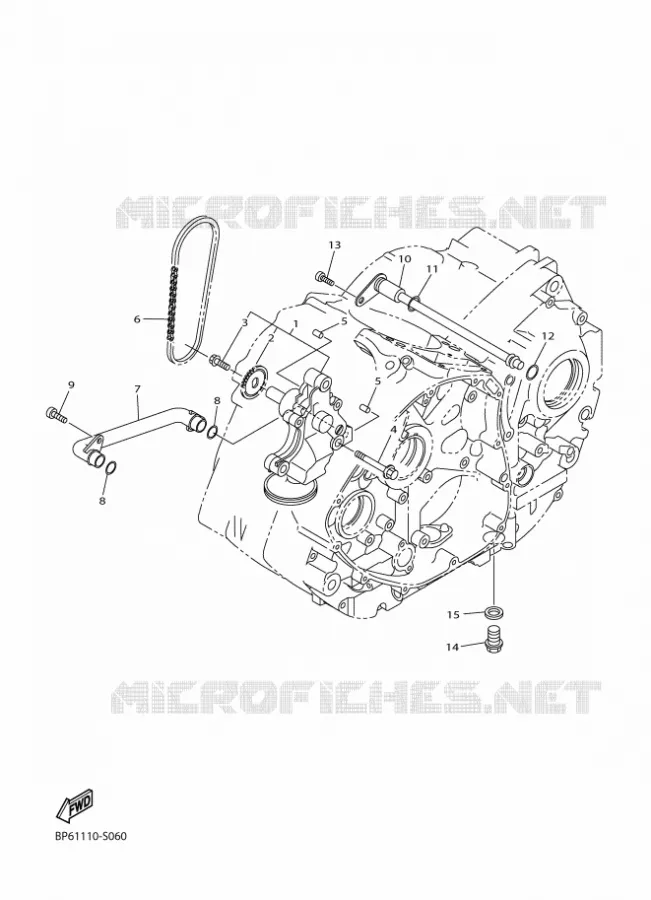 POMPE A HUILE Yamaha MOTO 950 2020 BOLT  XVS95CL / XVS950CU