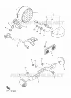 FEU ARRIERE pour Yamaha BOLT R-SPEC de 2020