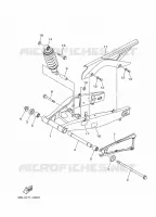 BRAS OSCILLANT / AMORTISSEUR pour Yamaha YZF-R3 de 2020