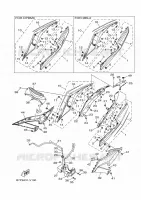 COUVERCLE LATERAL pour Yamaha YZF-R3 de 2020