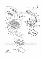 CULASSE pour Yamaha YZF-R3 de 2020