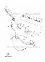 GUIDON ET CABLES pour Yamaha YZF-R3 de 2020