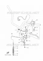 COMMODO / LEVIER pour Yamaha KODIAK 700 de 2024