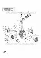CULASSE pour Yamaha RAPTOR 110 de 2024