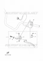 COMMODO / LEVIER pour Yamaha KODIAK 700 EPS de 2024