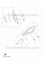 PHARE  pour Yamaha RAPTOR 90 de 2023