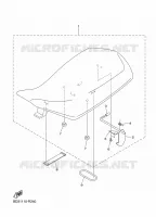 SELLE pour Yamaha RAPTOR 90 de 2023