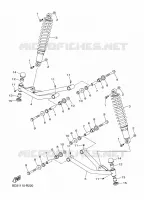 SUSPENSION / ROUE AVANT pour Yamaha RAPTOR 90 de 2023