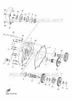 TRANSMISSION pour Yamaha RAPTOR 90 de 2023