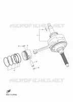 VILEBREQUIN / PISTON pour Yamaha RAPTOR 90 de 2023