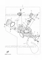 BOITIER PAPILLON INJECTION pour Yamaha KODIAK 450 EPS HUNTING de 2023