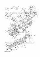 CADRE pour Yamaha KODIAK 450 EPS HUNTING de 2023