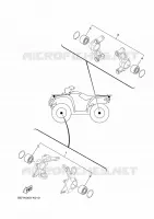 KIT PIECES D'ENTRETIEN pour Yamaha KODIAK 450 EPS HUNTING de 2023