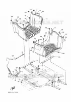 SUPPORT / REPOSE PIEDS pour Yamaha KODIAK 450 EPS HUNTING de 2023