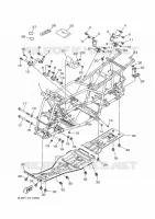 CADRE pour Yamaha KODIAK 450 de 2023