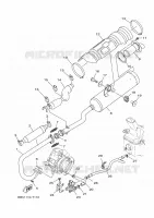 ECHAPPEMENT pour Yamaha KODIAK 450 de 2023