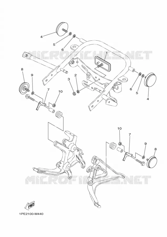 PARTIE ELECTRIQUE 2 Yamaha QUAD 700 2023 RAPTOR  YF70RSP / YFM700R