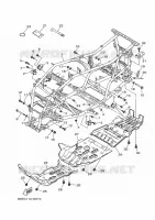 CADRE pour Yamaha KODIAK 700 de 2022