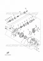 DIFFERENTIEL AVANT pour Yamaha KODIAK 700 de 2022