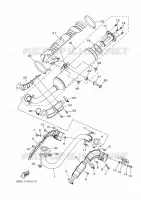 ECHAPPEMENT pour Yamaha KODIAK 700 de 2022