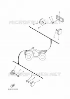 PARTIE ELECTRIQUE 2 pour Yamaha KODIAK 700 de 2022