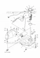 RESERVOIR A ESSENCE pour Yamaha KODIAK 700 EPS de 2021